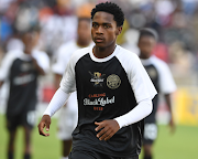 Kaizer Chiefs player Mfundo Vilakazi during the Carling Knockout match between Stellenbosch FC and the Carling Knockout All-Star XI at Peter Mokaba Stadium on January 6 2024.