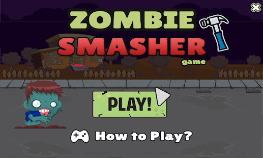 Zombie Smasher Game Screenshot