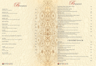 The Red Velvet Hotel menu 1