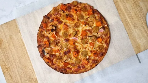 Double Tandoori Chicken Pizza