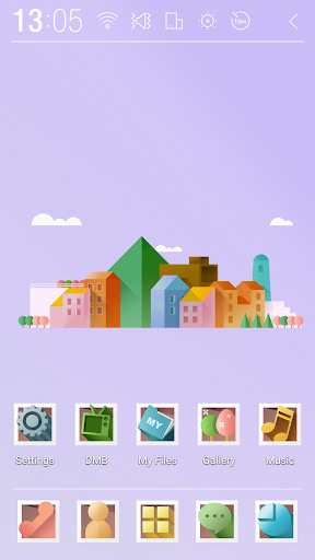 Pastel Town Atom Theme