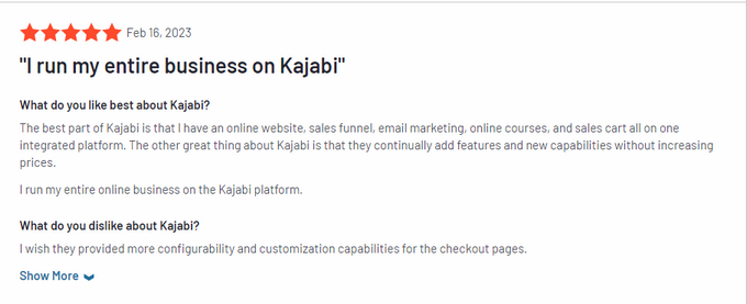 Kajabi review