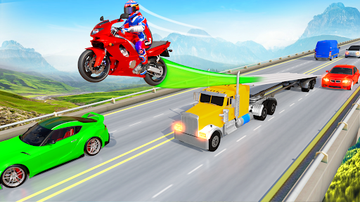 Screenshot Bike Racing: Moto Stunt