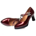 Wine Red 5cm Heel