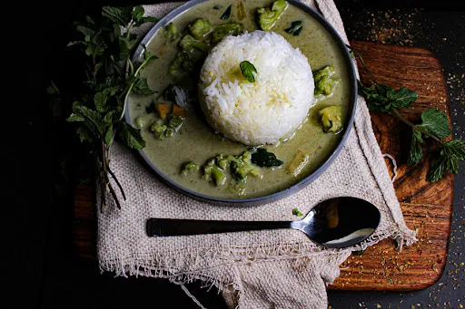 Thai Rice With Green Curry