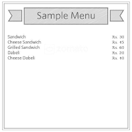Maharaj Sandwich menu 1