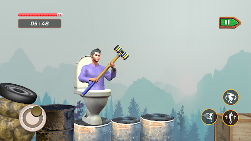 Screenshot Pot Man Hammer Man Climber 3D