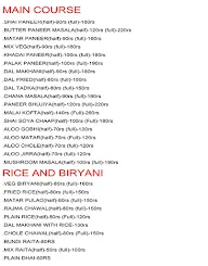 Bikaner Sweets & Bakery menu 3