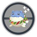 Image of Holiday Spheal - Shiny Icon On