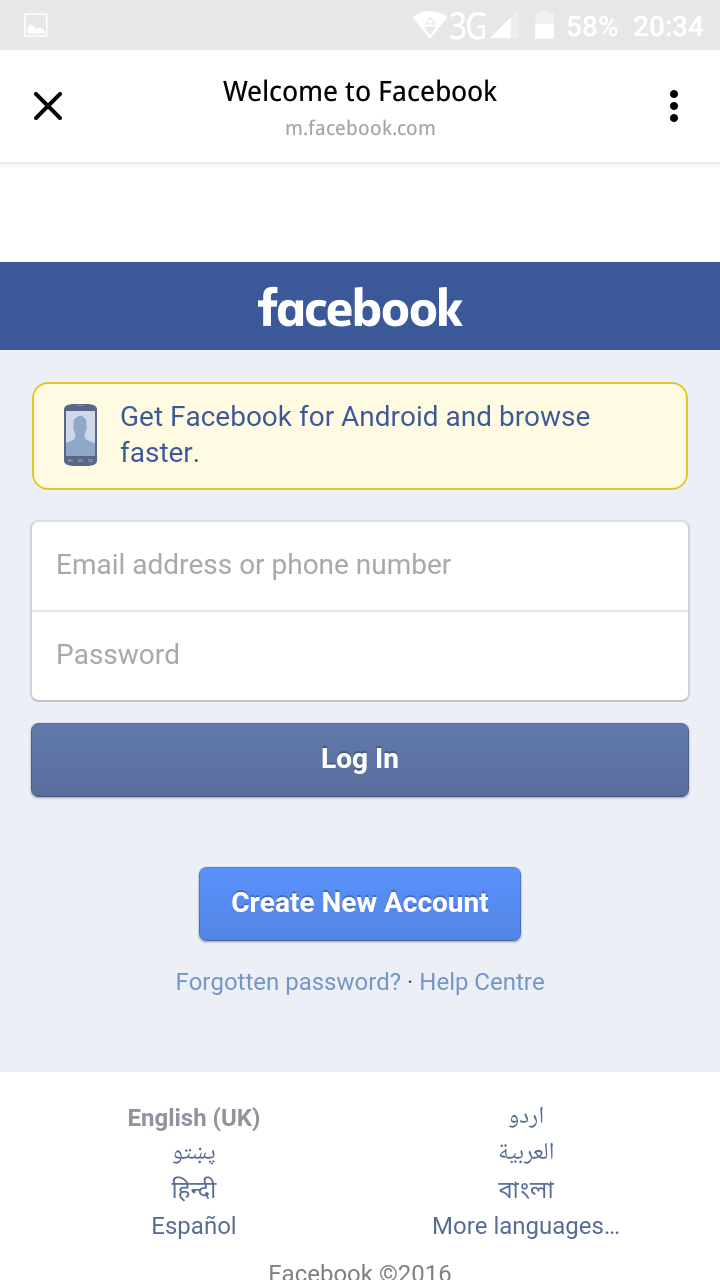 Social Media Screen 2