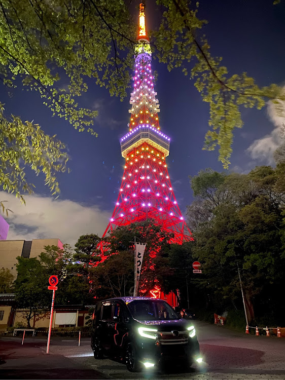 ステップワゴンのCanon・無限エアロ・iPhone11 Pro Max・東京タワーと愛車・東京タワーに関するカスタム事例の投稿画像1枚目