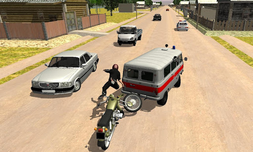 Screenshot Russian Moto Traffic Rider 3D