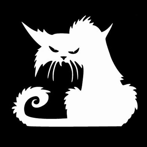 Title 1, Car Horror Cat Sticker Reflective — Improve Vis...