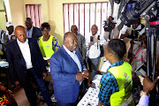 Gabon's president Ali Bongo Ondimba votes during the most recent presidential election in Libreville, Gabon. (File photo)