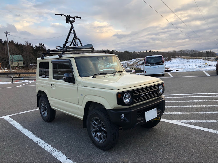 ジムニーのスノースクート・JB64・初滑りに関するカスタム事例の投稿画像4枚目