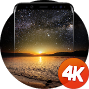 Night sky, Stars wallpapers 4k  Icon