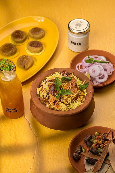 Mutton Dum Biryani (Serves 2)