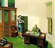 'Office at Night' by Edward Hopper, painted in the days of yore when WFH  was a meaningless concept. 