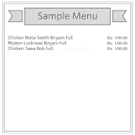 Madina Caterers menu 1