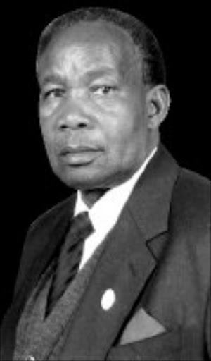 Professor Samuel Rantshabele Motshologane died. Pic. Khangale Makhado. 11/09/07. © Sowetan.