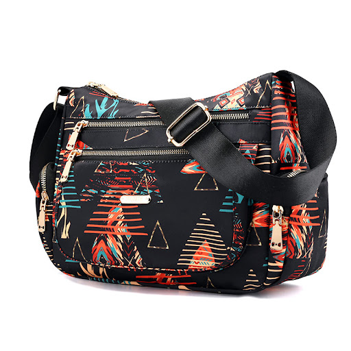 Title 2, Womens Casual Multi-Compartment Travel Messeng...
