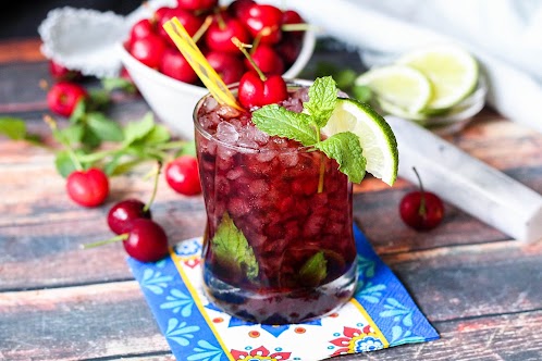 Cherry Lime Mojito