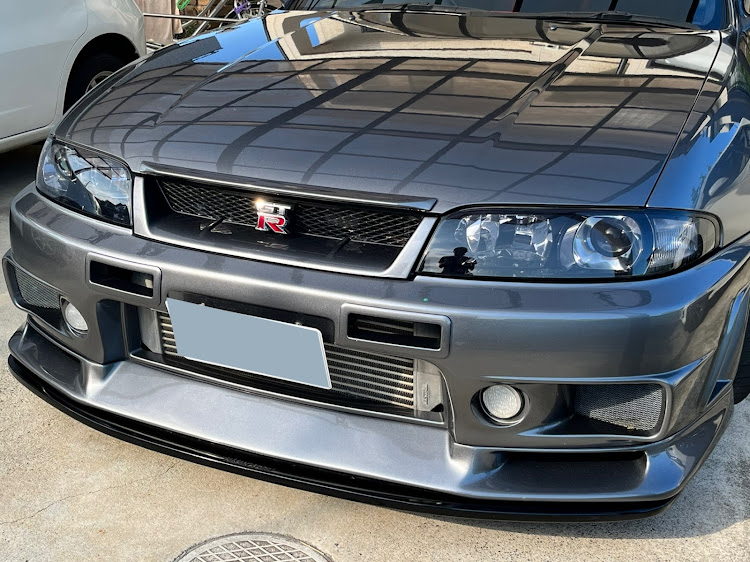 スカイライン GT-Rの9月もよろしくお願いします。・秋の気配・ヘッドライトフィルム・BCNR33に関するカスタム事例の投稿画像4枚目