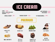 Cremeborne Ice Cream & Dessert menu 1