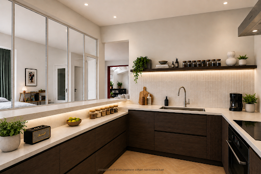 Appartement contemporain avec terrasse 5