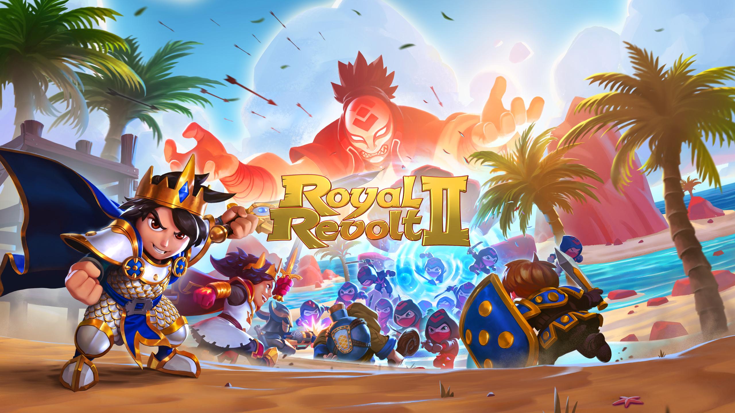 Android application Royal Revolt 2: Tower Defense RTS & Castle Builder screenshort