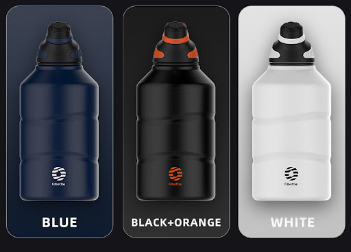 Title 2, Large Capacity Sports Fitness Bottle Stay Hydra...