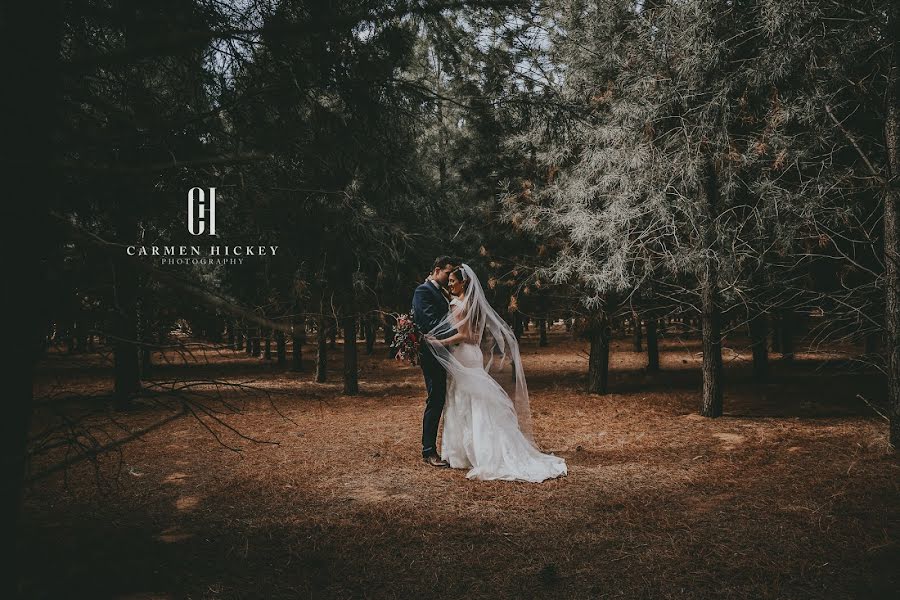 Fotografo di matrimoni Carmen Hickey (carmenhi). Foto del 12 febbraio 2019