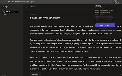 The Pages screenshot 2