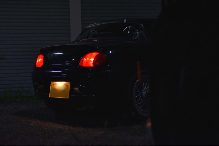 カプチーノのドライブ・9月もよろしくお願いします。・cappuccino・ナイトショットに関するカスタム事例の投稿画像2枚目
