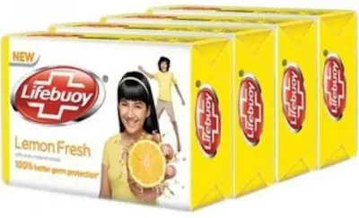 Lifebuoy Lemon Fresh Soap - 4*125 gm