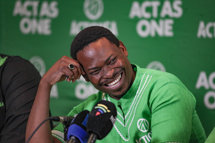 Bongani Baloyi aims to turn residents who vote blue to votes for green. File photo.