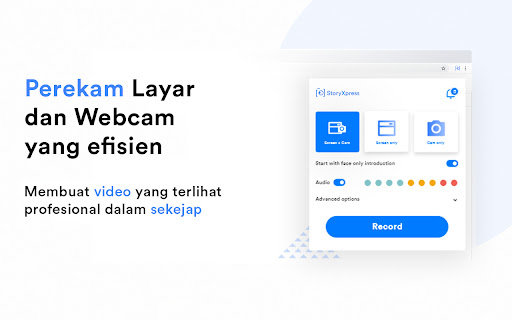 Perekam Layar, Webcam + Perekam Video Layar