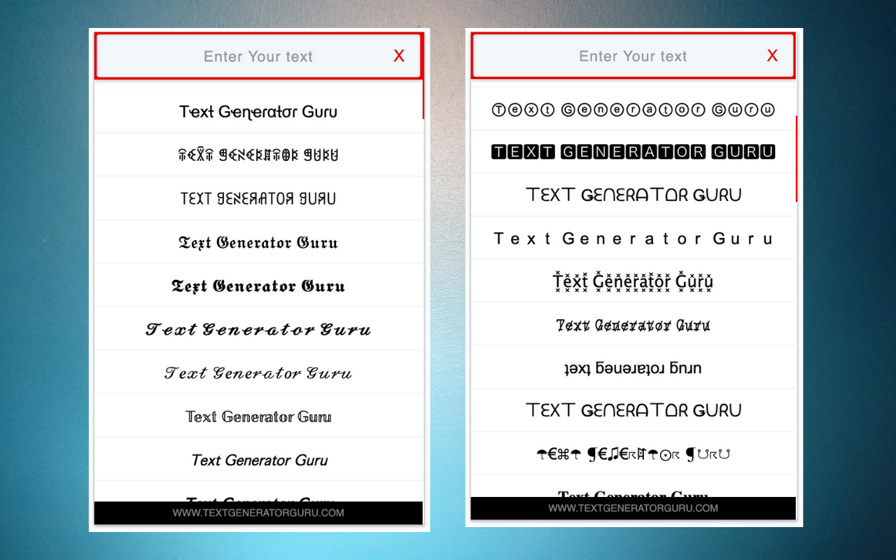 Text Generator guru Preview image 0