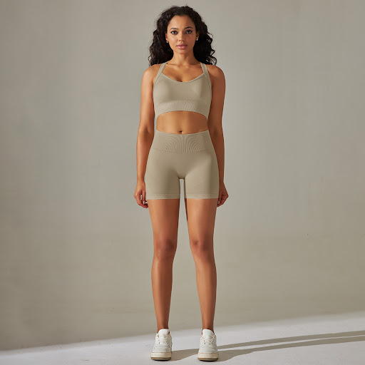 Title 9, Seamless Solid Color Cross Beauty Back Exercise...