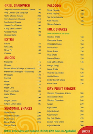 Amar Fast Food menu 5