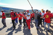 National Union of Metalworkers of SA (Numsa) members downed tools on Wednesday as it embarked on the first day of an indefinite strike.