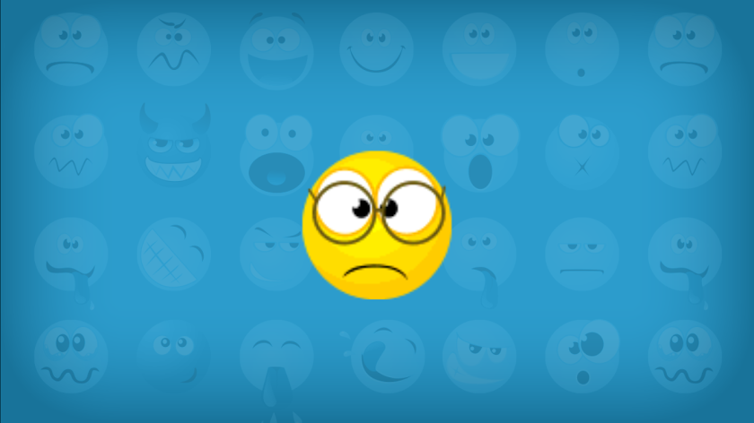 Memoji (The faces memory game) Screen 1