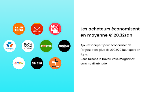 Coupert - Codes Promo Automatiques & Cashback Preview 5