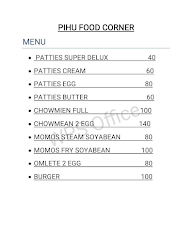 Pihu Food Corner menu 1