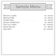 Vellanki Foods menu 1