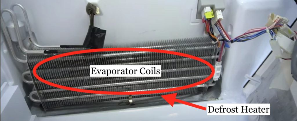 refrigerator defroster system