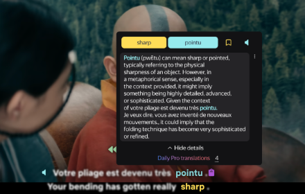 FluentAI: Language Learning App for Netflix, Youtube small promo image