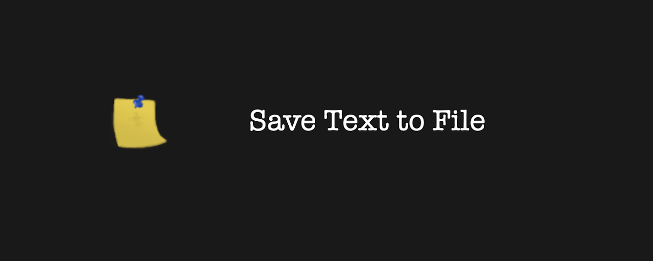Save Text to File Preview image 2