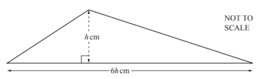 The area of a triangle