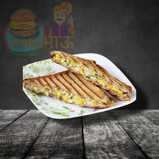 Corn & Cheese Grilled Sandwich